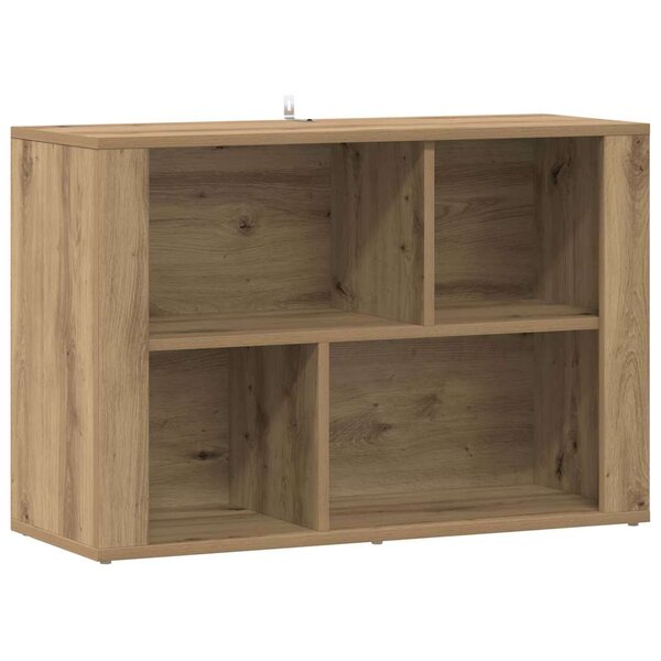 vidaXL Buffet Chêne artisanal 80 x 30 x 53 cm Bois d'ingénierie