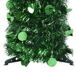 vidaXL Sapin de Noël artificiel escamotable vert 180 cm PET