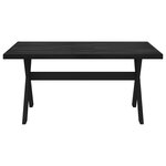 vidaXL Table de salle à manger / Table de repas NOAIN 160 cm