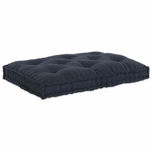 vidaXL Coussin de canapé Anthracite 120 x 80 x 12 cm tissu