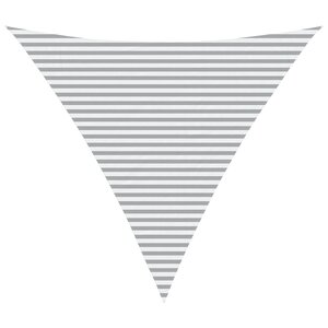vidaXL Voile d'ombre 6 x 6 x 6 m 100   polyester Oxford Triangulaire