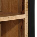 vidaXL Commode de nuit 40x30x80 cm Bois massif de manguier brut