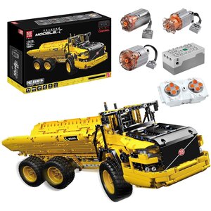 Mould King 17010 - Ensemble de jouets de construction de camion à benne basculante télécommandé