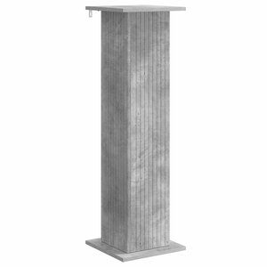 vidaXL Support de Plante Gris béton 30 5 x 30 x 100 5 cm