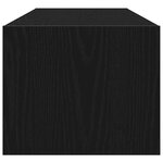 vidaXL Meuble TV 2 Pièces chêne noir 100x31x25 5 cm bois d'ingénierie