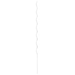 vidaXL Supports de plantes en spirale 20 Pièces Acier galvanisé 170 cm