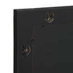 vidaXL Ensemble de meubles salle de bain 3 Pièces noir bois d'ingénierie