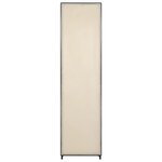 vidaXL Garde-robe avec 4 compartiments Crème 175x45x170 cm