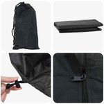 vidaXL Housse pour mobilier d'extérieur 165 x 70 x 185 cm