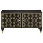 vidaXL Table basse 80x50x40 cm bois de manguier massif