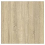 vidaXL Table de chevet Chêne sonoma 30 5x30x30 cm Bois d'ingénierie
