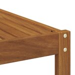 vidaXL Ensemble de canapés d'extérieur 6 pc Naturel