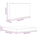 vidaXL Coussin de canapé d'extérieur 2 Pièces Rouge Polyester
