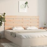vidaXL Tête de lit 160x3x80 cm Bois massif de pin