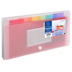 Trieur pocket PP 7 Comp.14x26 CRYSTAL EXACOMPTA