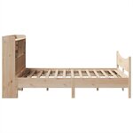 vidaXL Cadre de lit sans matelas 140x200 cm bois massif de pin