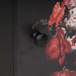 vidaXL Armoires de rangement avec porte Multicolore 40 x 33 5 x 110 cm