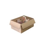Pack and Move - Lot 20 cartons déménagement stockage S - 36 x 28x 18 cm - Poignées renforcées - 1 adhésif offert