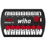 Wiha ensemble d'embouts ty pozidriv 8 pièces bitbuddy 49 mm