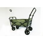 Vedes KD-6660WROL - Chariot de transport Premium XXL vert olive avec toit