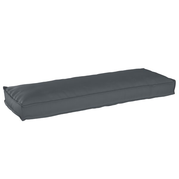 vidaXL Coussin de palette pour banc Anthracite 120 x 40 x 8 cm en tissu Oxford.
