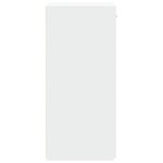 vidaXL Buffet blanc 45x42 5x93 cm bois d'ingénierie
