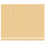 vidaXL Auvent Rétractable Jaune et blanc 400 × 300 cm Tissu  Métal