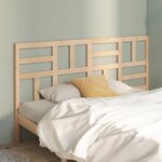 vidaXL Tête de lit 186x4x104 cm Bois massif de pin