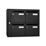 Offre Pack : Block B4 Tendance 380 Acier Noir + Tableau d'affichage A4 & Etiquettes
