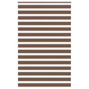vidaXL Store zèbre marron 150x230cm largeur du tissu 145 9cm polyester