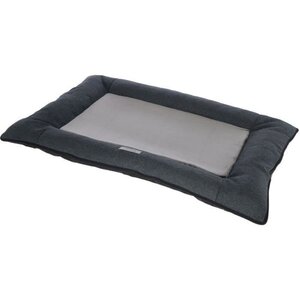 Matelas mémoire de forme L - 80 x 55 x 9 cm - Coussin PLATIN ORTHO - Gris