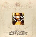 Pièce de monnaie en Or 1 Dollar g 0.062 (1/500 oz) Millésime 2023 Vincent Masterpieces DA VINCI MASTERPIECES