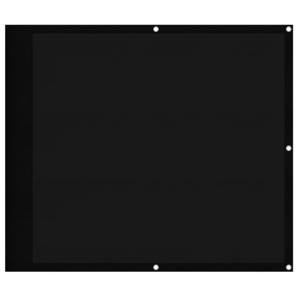 vidaXL Écran de balcon noir 90x700 cm 100  polyester oxford
