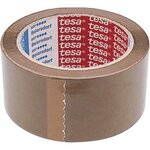 Ruban adhésif d'emballage Acrylic Silencieux 4024 en PP 50 mm x 66 m Marron x 12 TESA