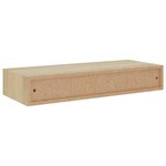 vidaXL Étagère à tiroir murale chêne 60x23 5x10 cm MDF