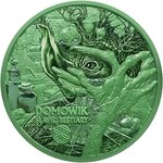 Pièce de monnaie en Argent 1000 Francs g 62.2 (2 oz) Millésime 2026 Slavic Bestiary DOMOWIK SPACE GREEN