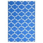 vidaXL Tapis d'extérieur ARAKIL Bleu 190x290 cm PP