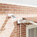 vidaXL Auvent Rétractable Multicolore 300 x 250 cm Polyester et métal