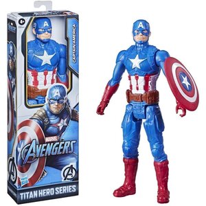 Hasbro E78775X0 - Figurine Marvel TITAN Hero - Captain America 30 cm