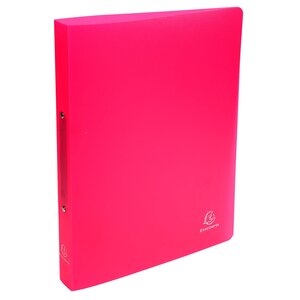 Classeur 2 anneaux 20 mm polypropylène Chromaline - A4  couleurs aléatoires x 20 EXACOMPTA