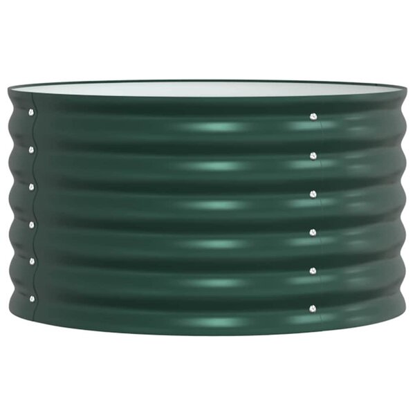 vidaXL Lit de Jardin Vert 80 x 80 x 44 cm Acier