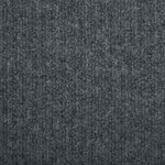 vidaXL Tapis Couloir Gris 80 x 200 cm tissu