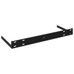 vidaXL Étagères murales flottantes 4 Pièces noir 90x23 5x3 8 cm MDF