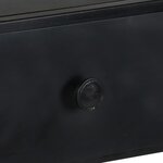 vidaXL Bibliothèque 60x35x180 cm Bois de manguier brut et fer