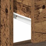 vidaXL Table de nuit Bois ancien 45 x 34 x 44 cm Bois d'ingénierie