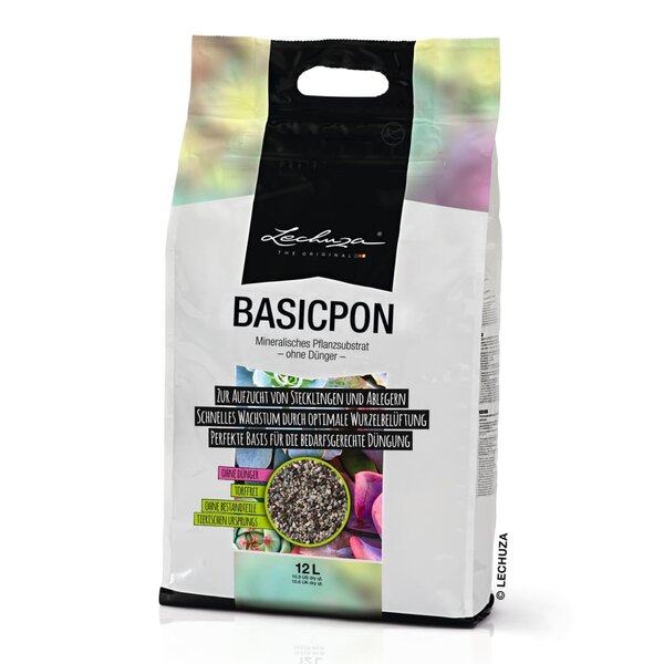 LECHUZA Substrat pour jardinière BASICPON 12 L