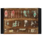 vidaXL Cube Mural Marron 55 x 35 x 40 cm Bois massif de récupération