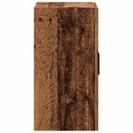 vidaXL Armoire murale vieux bois 60x31x60 cm bois d'ingénierie