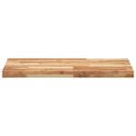 vidaXL Étagère flottante 80x40x4 cm acacia massif finition à l'huile