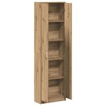 vidaXL Armoire chêne artisanal 55 x 25 x 189 cm Bois d'ingénierie